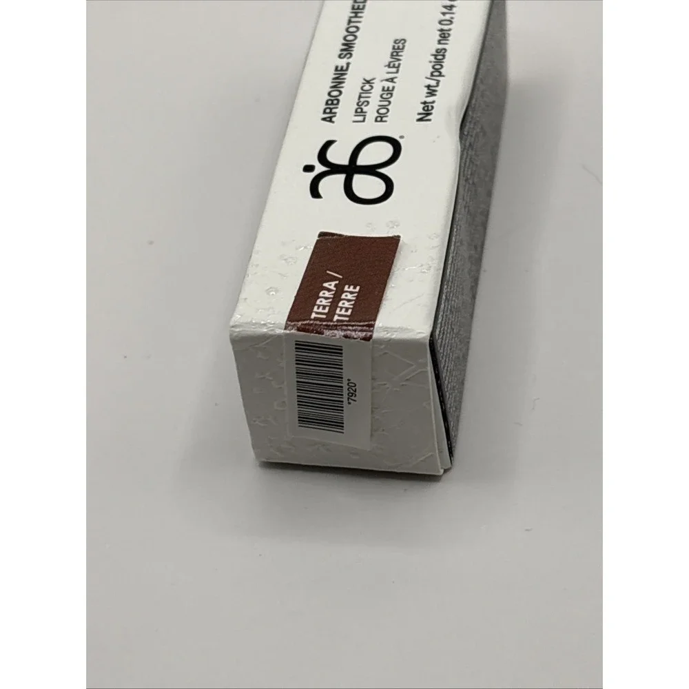 Arbonne Smoothed Over Lipstick Rouge A Levres Shade TERRA, 4.9g NEW IN BOX